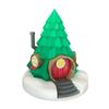 Weihnachts Kerzen Haus Christmas Tree House LED Tea Cup Candle Decoration Ornament