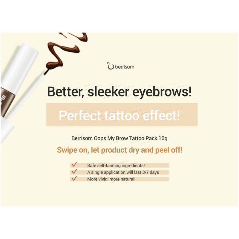 Berrisom - Oops My Brow Tattoo Pack - 3 Colors