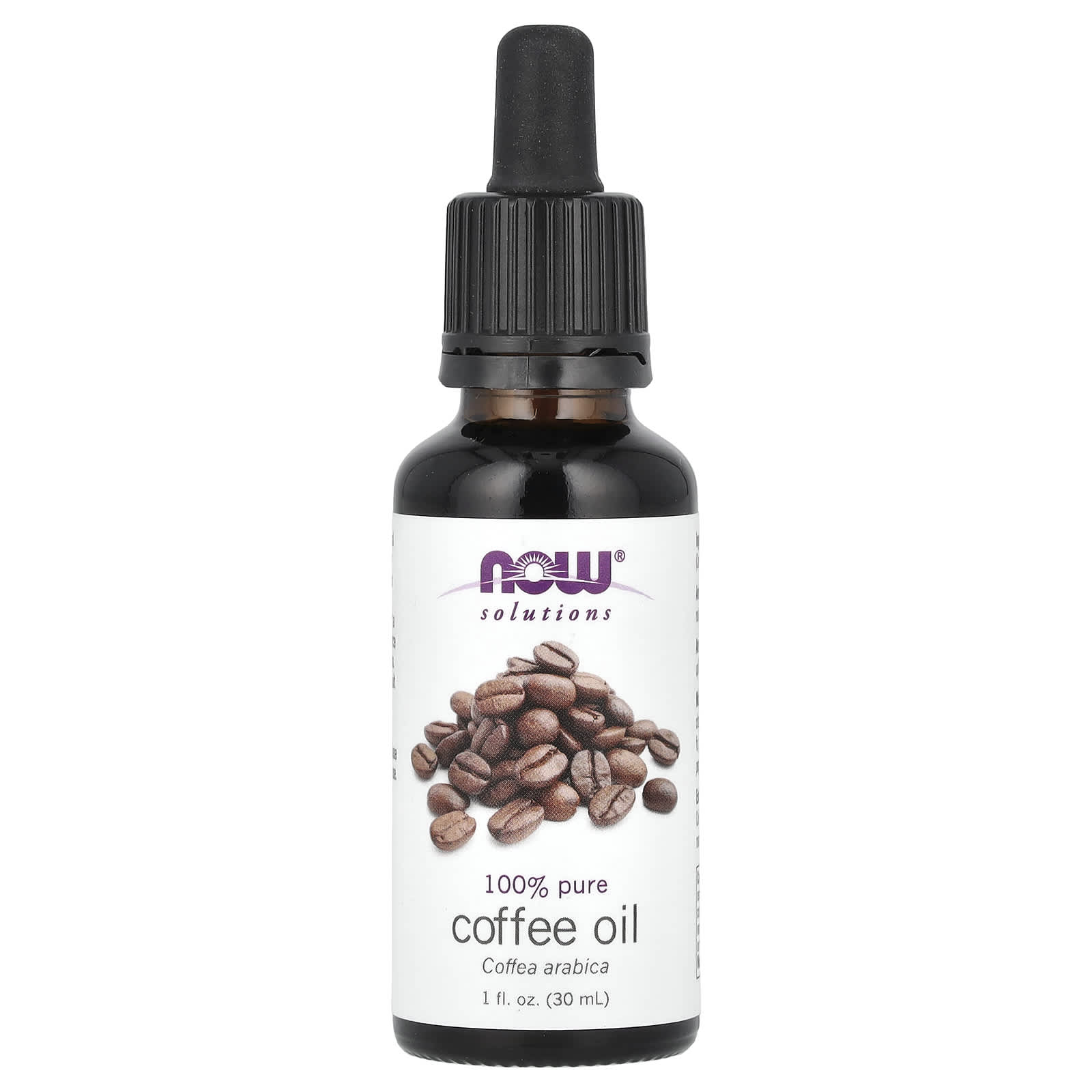 

NOW Foods, Solutions, кавова олія, 1 рідка унція (30 мл)
