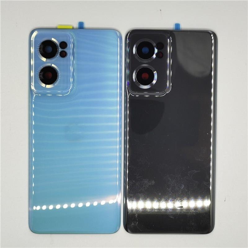 Battery Cover Rear Door Panel Housing Cover For OnePlus Nord CE 2 5G IV2201 Back Cover With Camera Lens Replacement Parts
