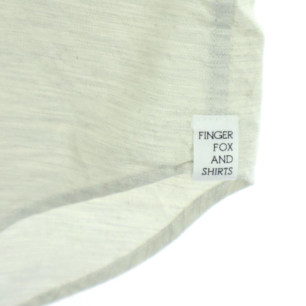 unused FINGER FOX AND SHIRTS made in Japan Wappen Long sleeve Button down shirt Men's Used