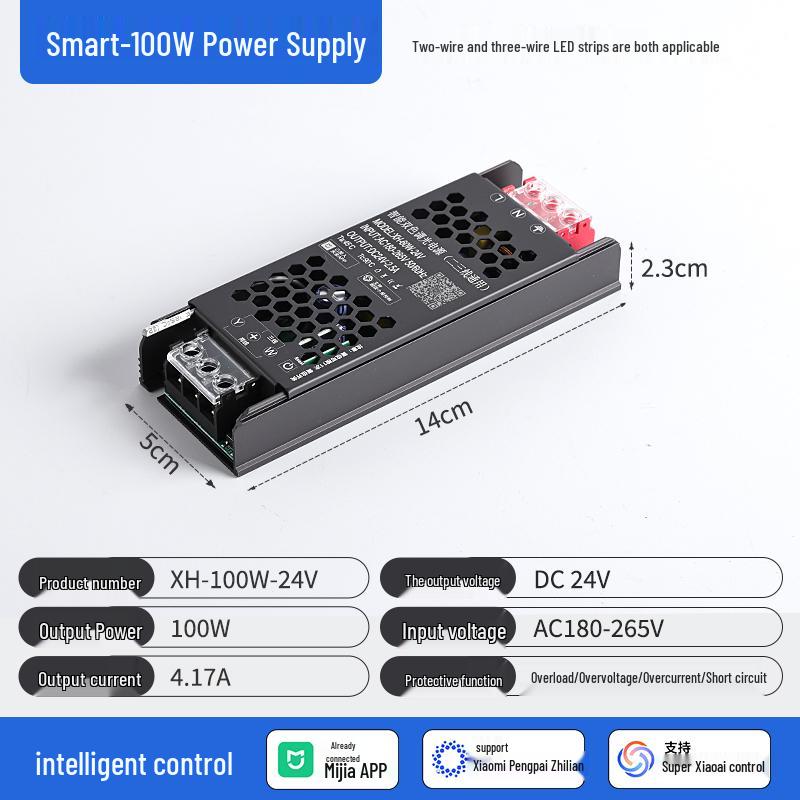Single-Sided Upward-Emitting Recessed Linear Light - Double Eyelid Aluminum Channel