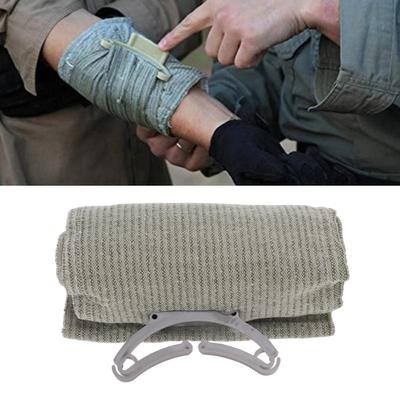 Israeli Emergency Bandage One Handed High Elasticity Lightweight Compression Bandage for Hemostatic Control