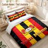 Custom Name Bedding Set 3 PiecesBayer Leverkusen Football Print Duvet Cover + 2 Pillowcases Soft Bed Decor