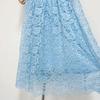 Elegant Lace Top & Waist-Cinching Long Skirt Set: Spring 2026 Collection