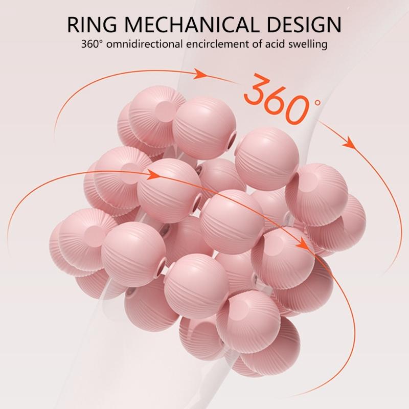 Leg Massage  wheel With User Friendly Plastic Component Quiet Operations Design For Post Exercise Recovery And Muscle Tension Release