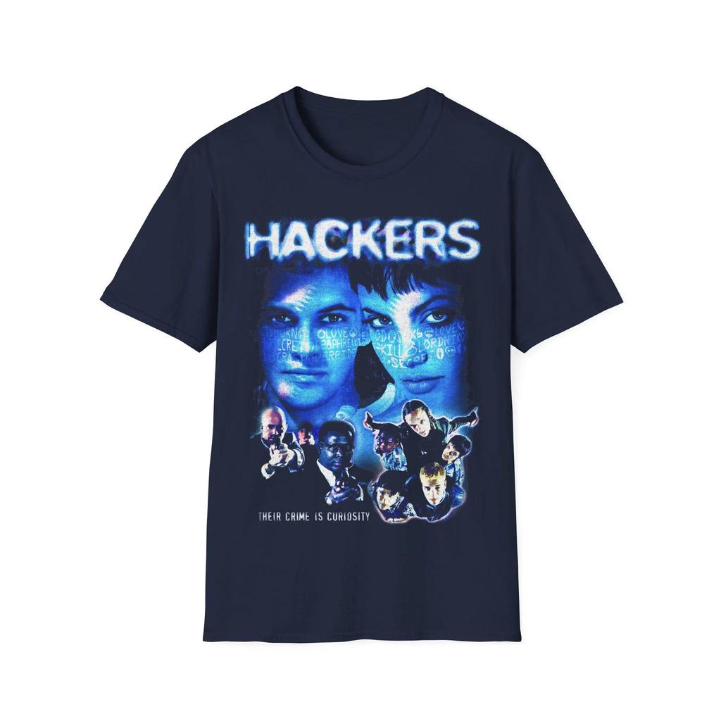 s Hacker Horrorcrime Retro Movie Tshirt s Cyberpunk Classic Retro Top Cool Hacker Gift for Men and Women