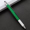 Lightweight Multifunctional Touch Screen Stylus Pen with Screwdriver Ruler Level Gauge for Travel Carry Emergency Repair Tasks