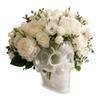 Open Pocket Skull Wall Piece for Entryway Accent, Faux Pick Display, and Party Corner Placement Indoors
