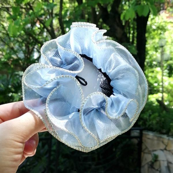 Invisible Hairnet Net Pocket Seamless Headband Girls Ballet Dance Headwear Hair BunHeaddress Hair Accessories Headpiece