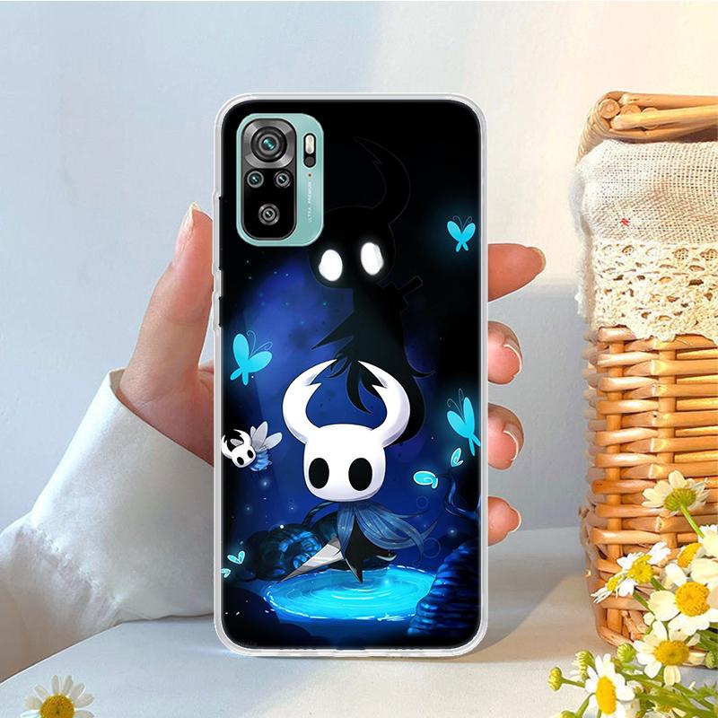 Hollow Knight Cartoon Soft Phone Case For Xiaomi Redmi Note 15 14 14S 13 12 Pro Plus 12S 11 11S 11E 10 10S 11T 5G Fundas Coque R