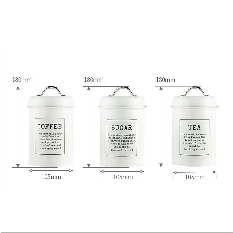 12-Color Metal Sealed Storage Can: Ideal for Coffee, Tea, Snacks, Nuts, Seeds, and Candy