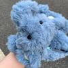 Cute Animal Elephant Plush Stationery Case Pencil Case Cosmetics Miscellaneous Storage Bag