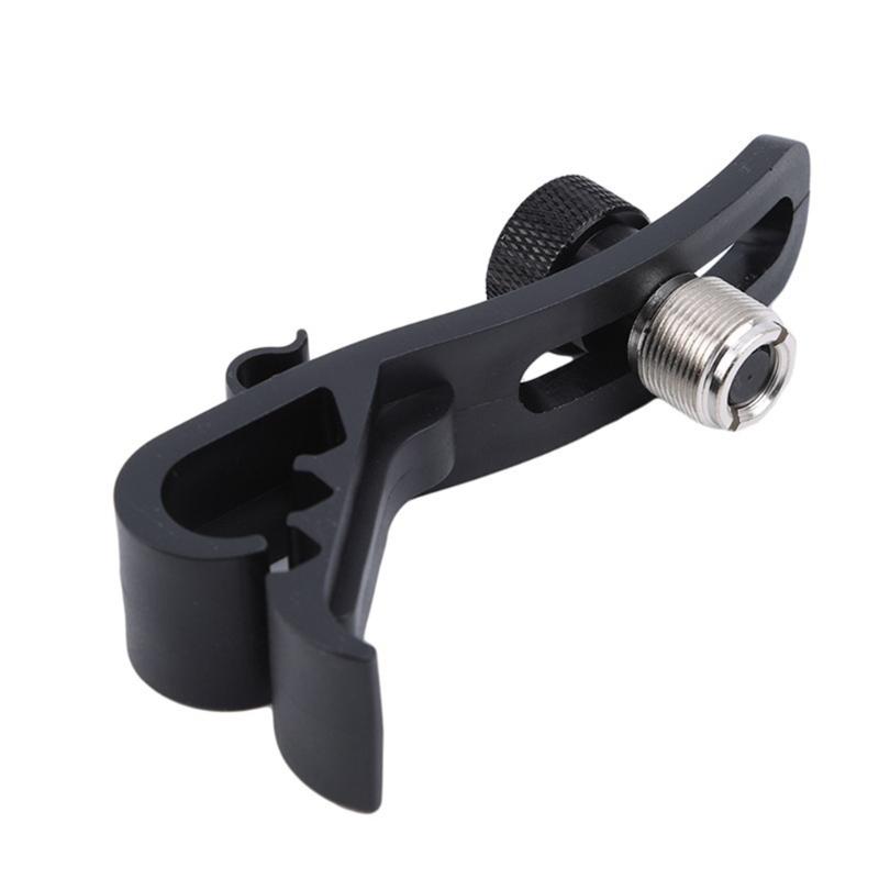 Microphone Drum Mount, Drum Mount Mic Clip Drum Microphone Clamp, Shockproof Drum Microphone Securing Clip Replacements