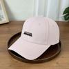 Fashion Hat Spring New Alphabet Embroidery Washed Cotton Baseball Cap Female Korean Version Show Face Small Versatile Casual Cap Male Trend