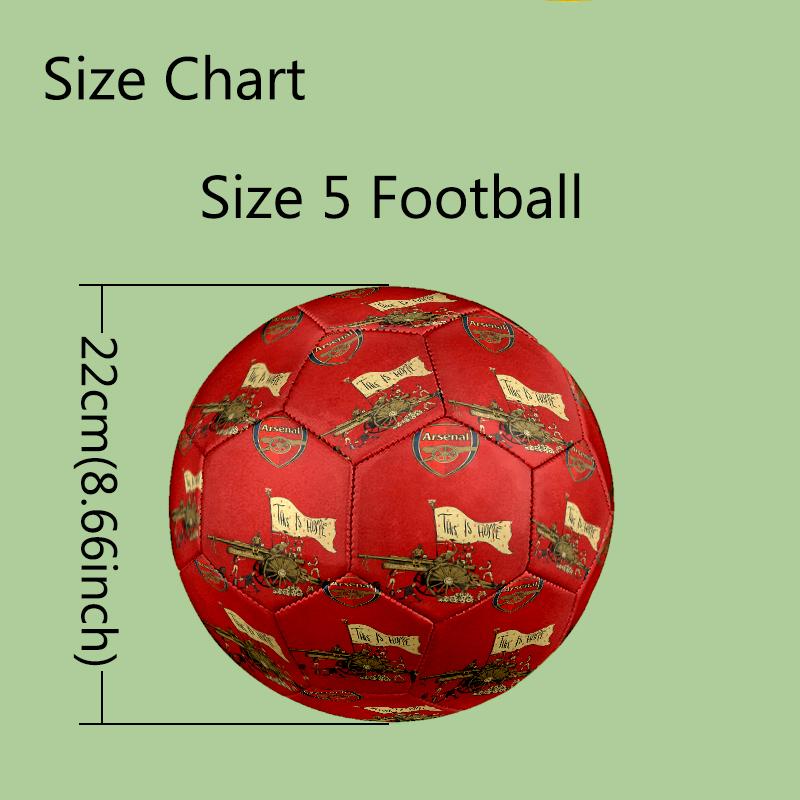 1pc FIFA World Cup Theme Standard Size 5 Soccer Ball, Gentle on the Feet, Designed Specifically for Matches and Training Football