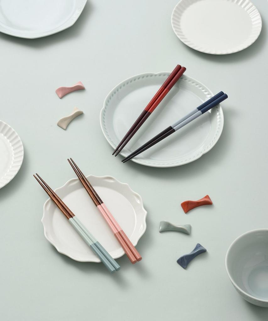 BRUNO BRUNO Colored Square Lacquered Chopsticks, Navy, No Size, 1830506