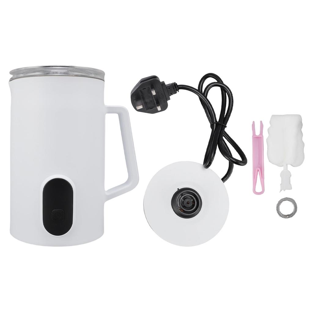 4 In 1 Milk Frother and Steamer Automatic Warm and Cold Milk Foamer for Coffee Latte Cappuccino Hot