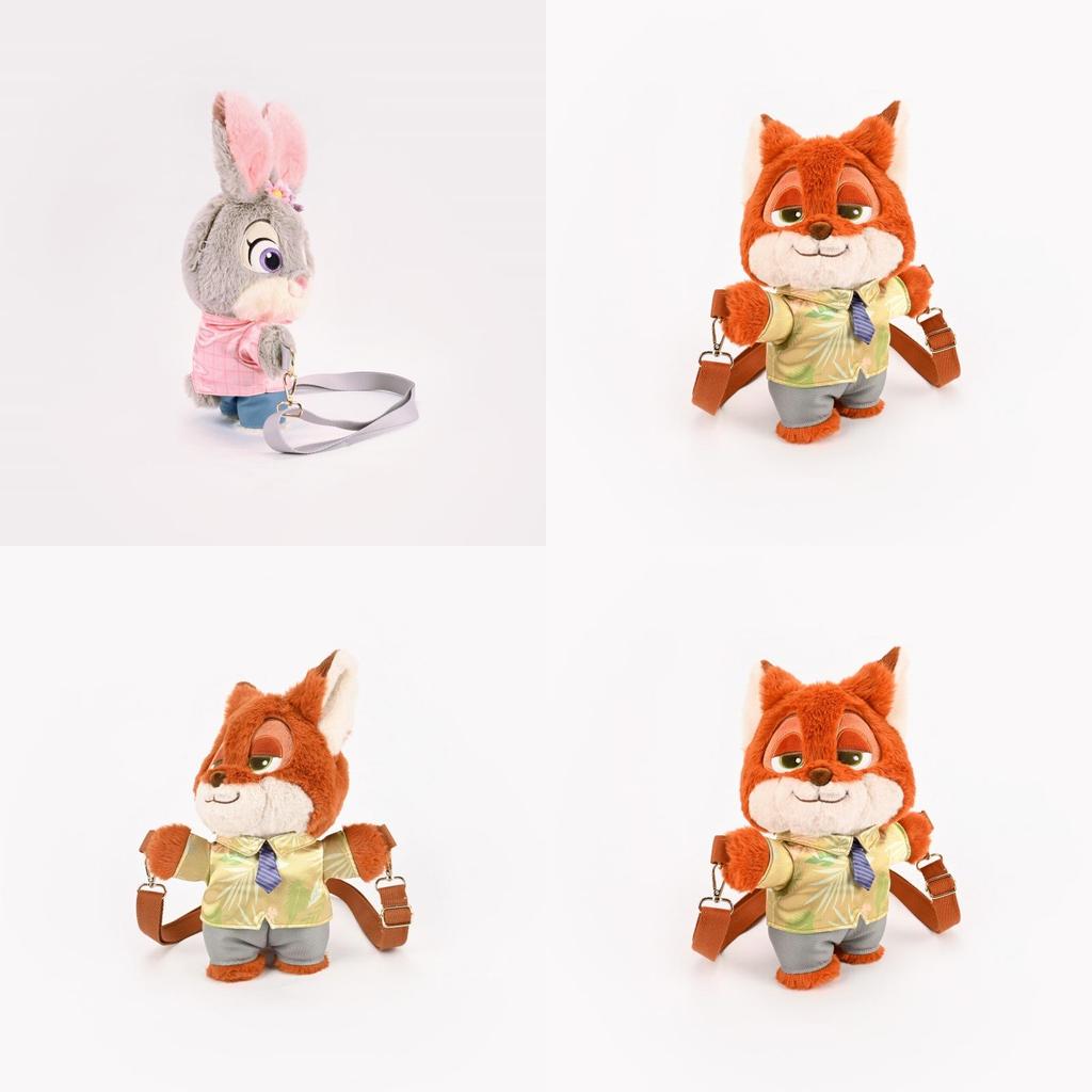 Zootopia Judy Hopps Nick Wilde Plush Toy Bag With Pp Cotton Filling For Kids And Collectors