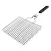 ZISIZ Detachable Folding BBQ Grill Basket Clip
