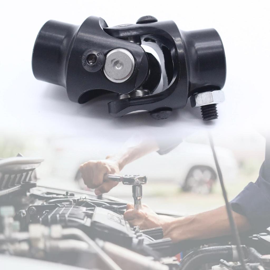 Upgraded Steering Shaft U Joint Power Working Angles 35°Degree Simple Operation used for 3/4"-36 Spline X 3/4" Durable