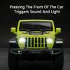 1:32 Alloy Wrangler 4x4 G63 Toys Cars Models Doors Opened SUV with Light Sound Off-road Vehicles for Boyfriend Festival Gifts