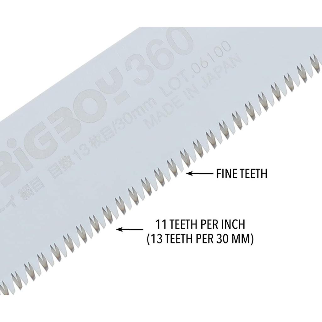 UM Industries (Soie) Scie Pliante Big Boy Lame Fine 360mm 353-36