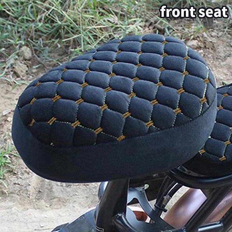 

Удобный чехол на сиденье велосипеда Батарея Универсальный Зимний Теплый чёрный