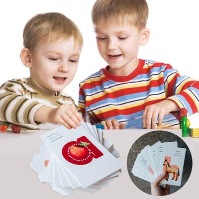 26 Abeceda ABC Flash karty Flash Cards pro učení batolete Interaktivní hra pro ranou výuku pro předškolní děti