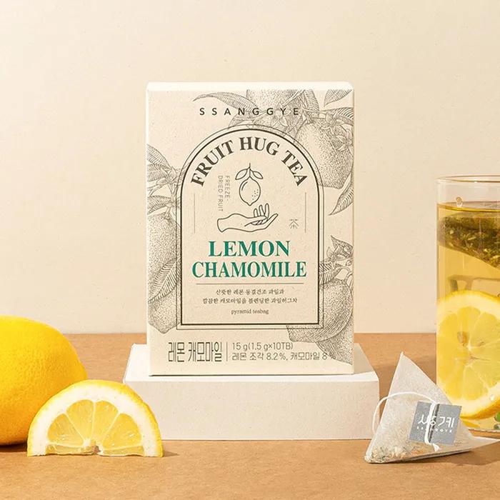 

Чай Фруктовый Обнимашки Лимон Ромашка 10 чайных пакетиков