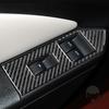 For Ford Mustang 2009-2013 Accessories Carbon Fiber Window Lift Switch Control Panel Trim Cover Car Interior Decoration Sticker