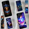 Space Solar System Planets Universe Case For Xiaomi 13 14 Ultra 12 Lite 11T 12T 13T Pro POCO M6 Pro X6 X5 X3 F3 F5 M5s Cover