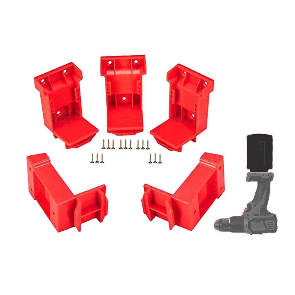 For 18V Battery Holder Mount for Drill Tools Fit for Model For 48111820 48111850 48111860 Compatible with 20V Batteries