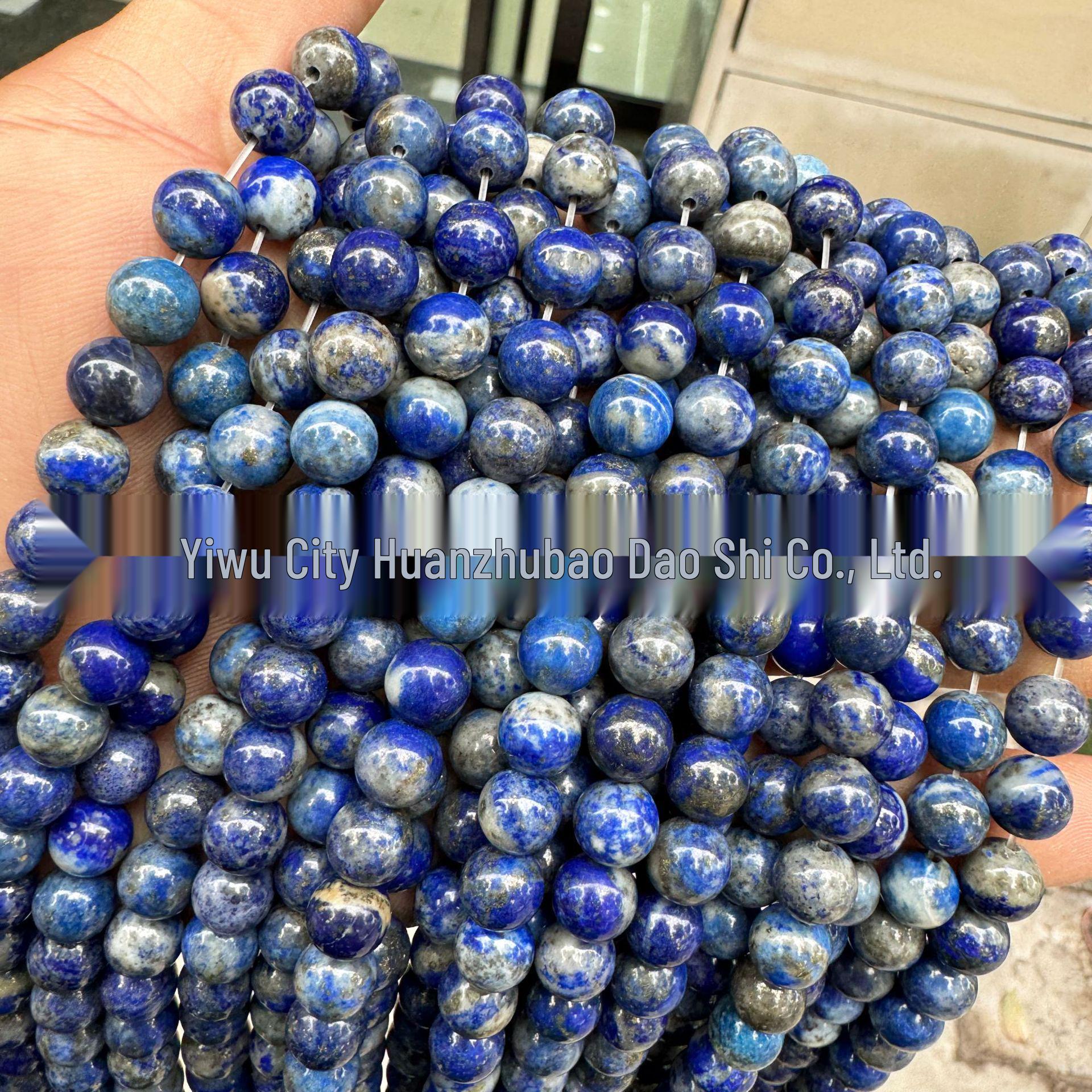 6A Old Mine Afghan Lapis Lazuli Semi-finished Loose Beads for DIY Jewelry Making 4mm (approx. 88 beads)
