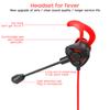 Portable Dynamic Noise Canceling In-Ear Wired Call Earphones Gaming Computer Earphone With Dual Mic