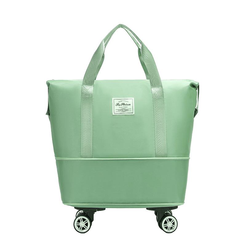 Large-capacity Travel Bag Removable Universal Wheel Extended Luggage Boarding Bag Student Moving and Maternity Storage Bag