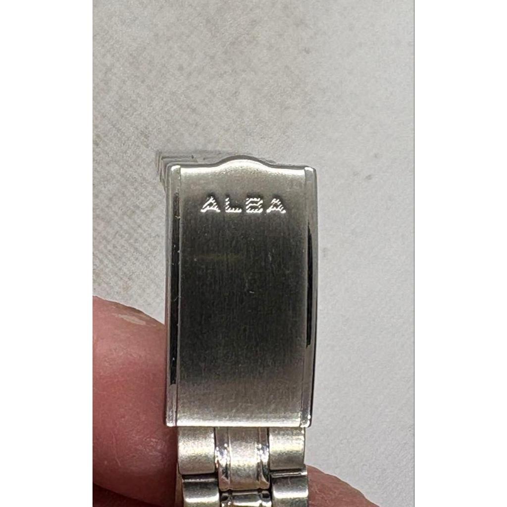 Used Seiko ALBA Alba watch strap mounting width 12mm made of stainless steel