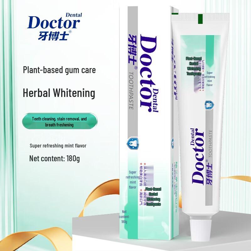 Dr. Tooth Herbal Whitening Toothpaste 3-Pack