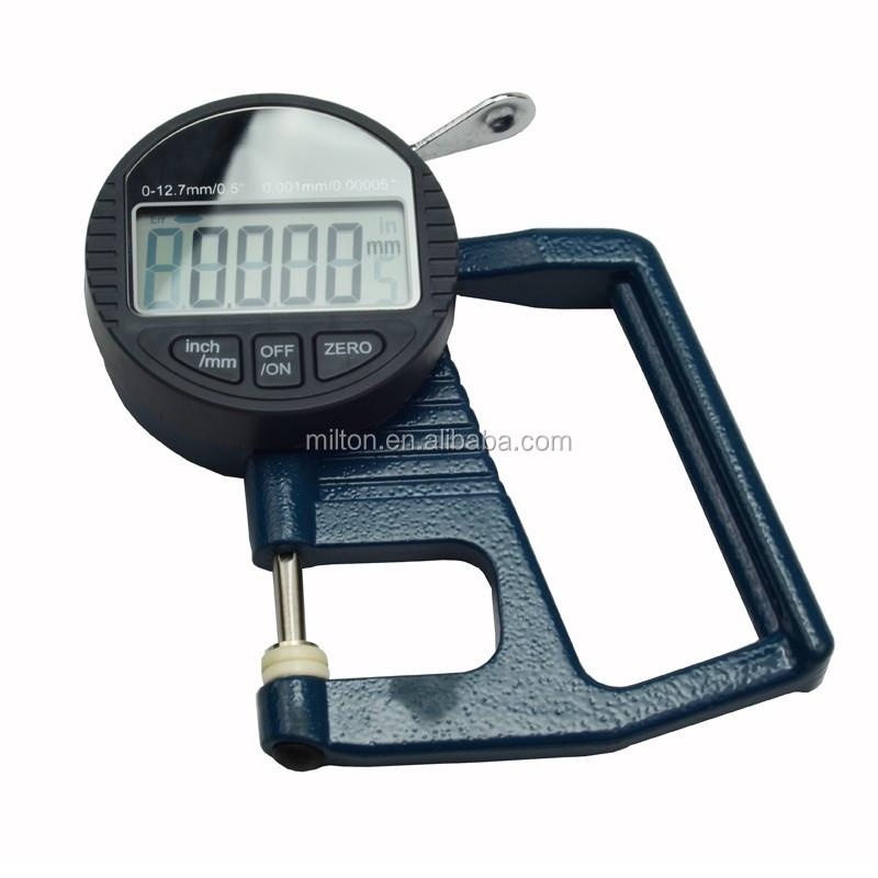0.01/0.001mm Electronic Thickness Gauge 12.7mm Digital Micrometer Thickness Meter Micrometer 0 ~ 12.7 mm