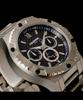 [RENOMA] RENOMA Multi-function Moonphase Carbon Swiss Movement Men's Metal Watch RE290BK