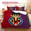 Villarreal Pattern Bedding Quilt Set  Home Decoration  Gift (1 * duvet cover + 2 * pillowcase  without core)