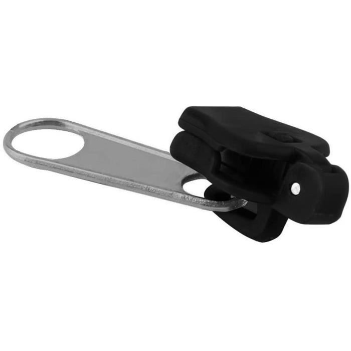 INF Universal Black Zipper Replacement 6 Pieces