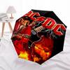 1pc AC/DC, Guitarist Automatic Open, Windproof, Compact Travel Umbrella, Gift for Birthday, Christmas, Business 93036