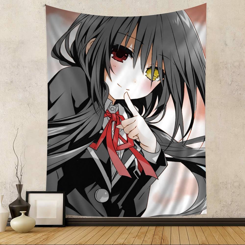 DATE A LIVE Printed Large Wall Tapestry Cheap Hippie Wall Hanging Bohemian Wall Tapestries Mandala Home Decor