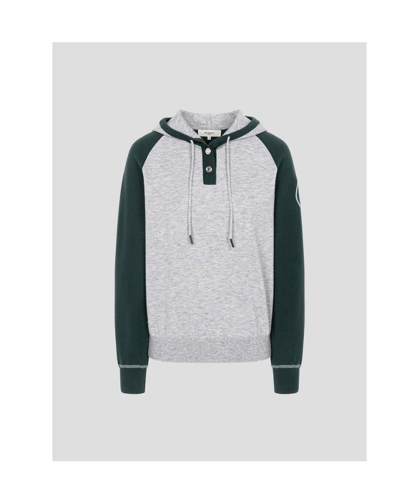 BEANPOLE GOLF Women'S Hooded Long Sleeve Pullover - Green