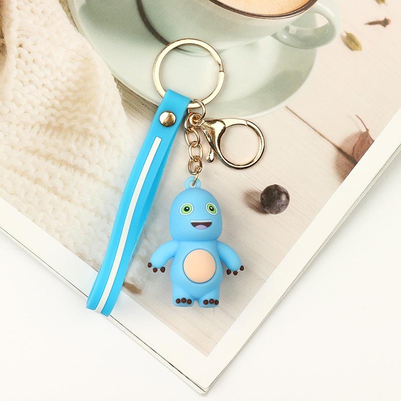 

Налоонг Брелок Игрушки Фигурки Брелок Подвеска для Сумки Подарок Детям Декор на День Рождения Подарок синий
