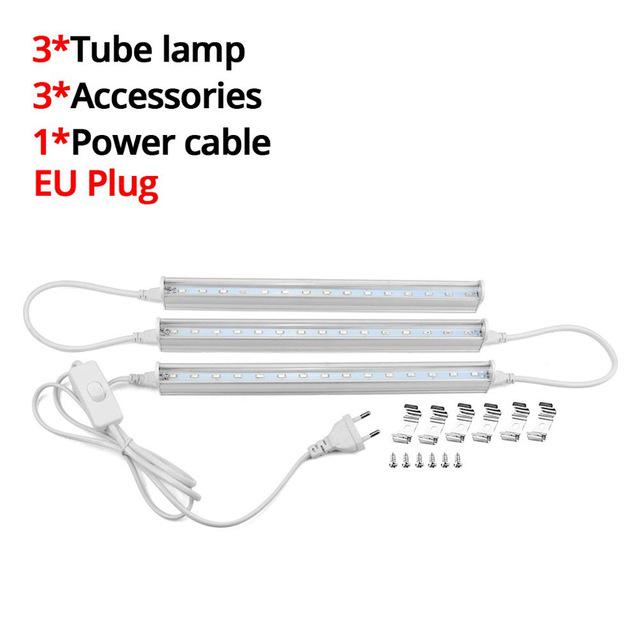 Buy 1-5PCS LED Grow Light Strip Phyto Lamp Full Spectrum T5 Tube Bulb ...