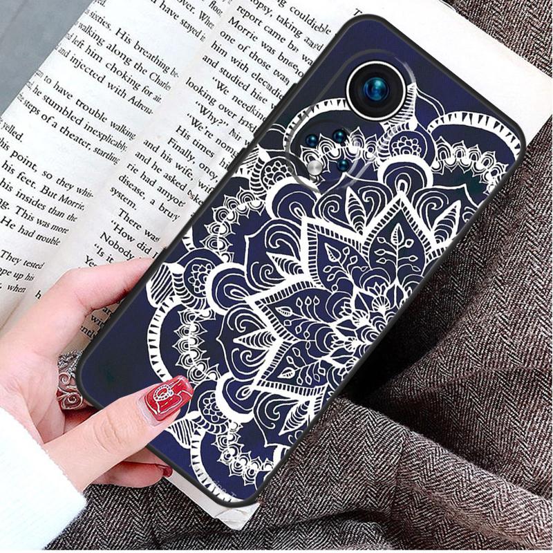 Trippy Tie Dye Floral Mandala Case For Honor X9b X8b X6 X7 X8 X9 X6a X7a X8a X9a Honor 70 50 90 Lite Magic 6 5 Pro Cover