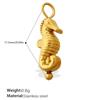 Fashion Daily Versatile Ocean Theme Diy Small Fish Pearl Pendant Does Not Fade Jewelry Accessories