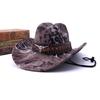 Hot-selling European, American and Western Cowboy Hats, Retro Bull Head Accessories, Ethnic Style Jazz Hats, Men's and Women's Versatile Top Hats